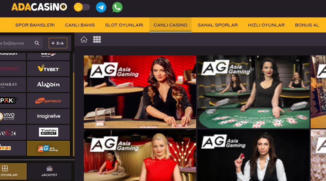 Adacasino Canlı Destek
